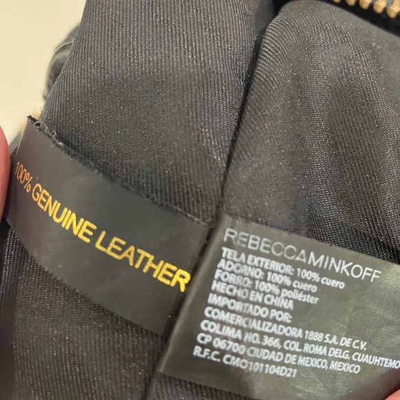 Rebecca Minkoff black leather handbag - Picture 3 of 9